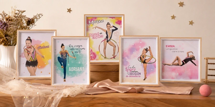 láminas personalizadas enna blues de gimnasia ritmica regalos originales para toda la familia bonitos y creativos