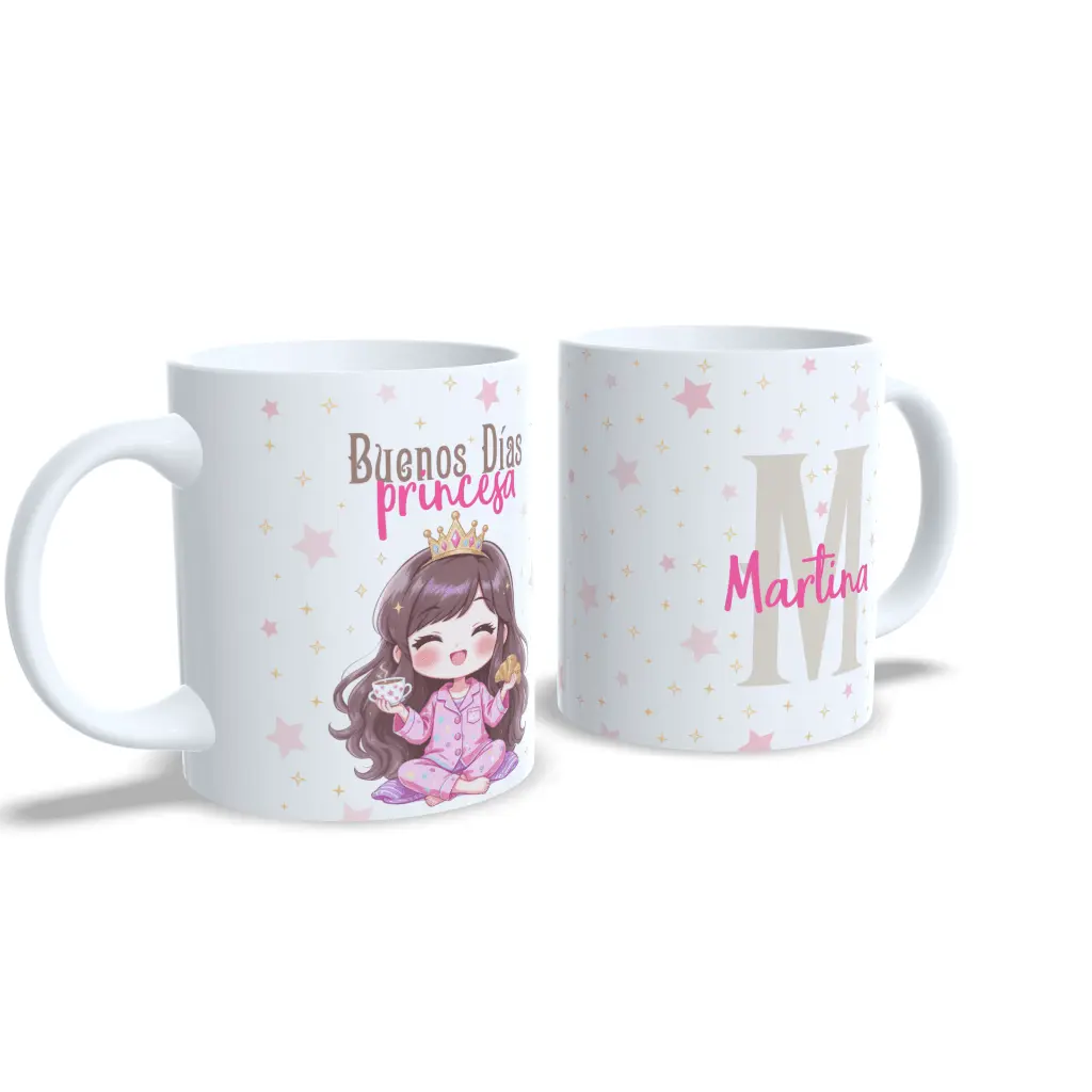 taza-nina-buenos-dias-princesa-croissant-cafe-chocolate-navidad-infantil-personalizada-enna-blues-1