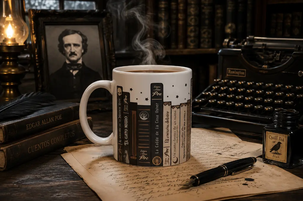 taza-personalizada-libros-edgar-allan-poe-libreria-biblioteca-obras-cuervo-terror-novelas-historias-regalo-original-0