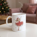 Taza personalizada Ballet Navidad