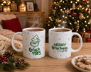 Taza Vibes Grinch Navidad Verde