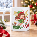 Taza Hada Regalada Navidad
