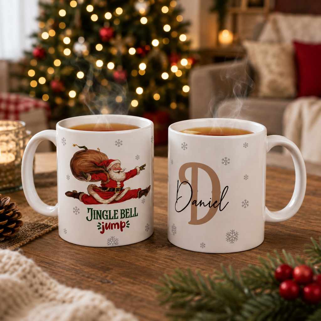 Taza Jingle Bell Jump Navidad