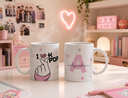 Taza personalizada I love Kpop