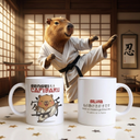 Taza Sensei Capibaru Karate Calma