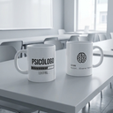 Taza personalizada Psicólogo/a universitarios