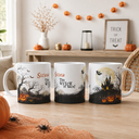 Taza Mansión Encantada Personalizada Halloween