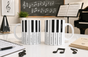 Taza Personalizada Obras Maestras Piano