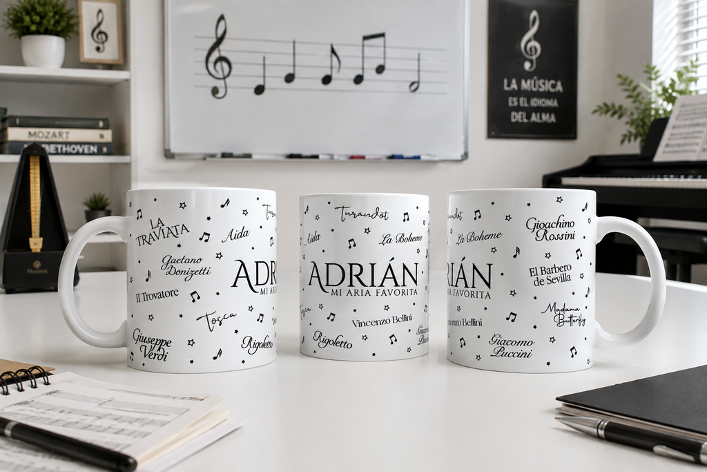 Taza Especial Ópera y Música Clásica