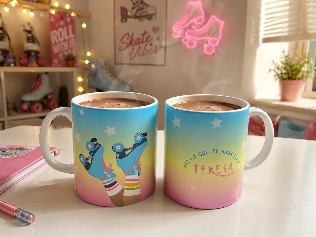 Taza Patinaje Artístico Personalizada