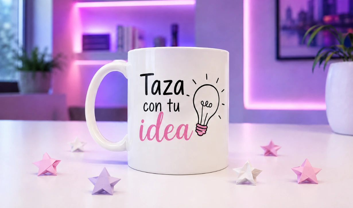 Taza con tu Idea Totalmente Personalizada