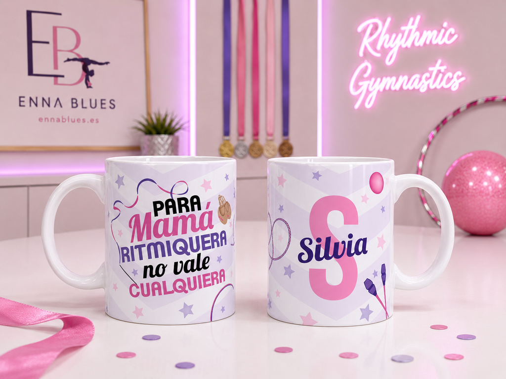 Taza Personalizada Gimnasia Rítmica Mama Ritmiquera