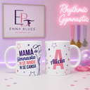 Taza Personalizada Gimnasia Rítmica Mamá no se rinde
