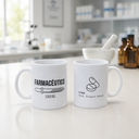 Taza personalizada Farmacéutico/a universitarios