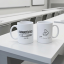 Taza personalizada Farmacéutico/a universitarios
