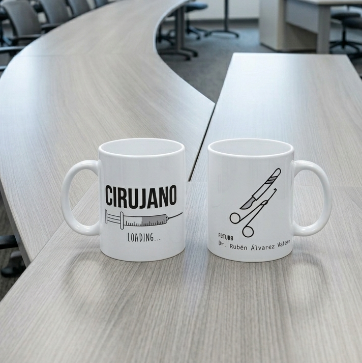 Taza personalizada Cirujano/a universitarios