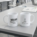 Taza personalizada Biólogo/a universitarios
