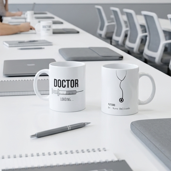 Taza personalizada Doctor/a universitarios