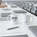 Taza personalizada Doctor/a universitarios
