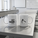 Taza personalizada Juez/a universitarios