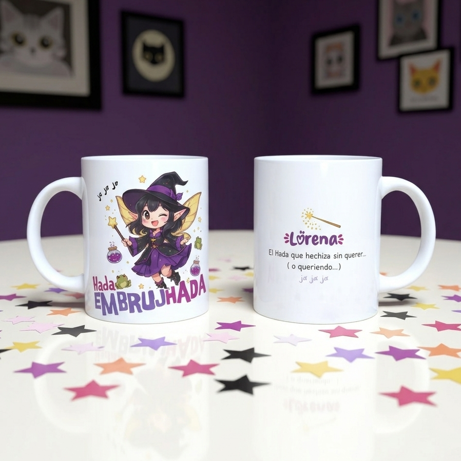Taza personalizada Hada Embrujada