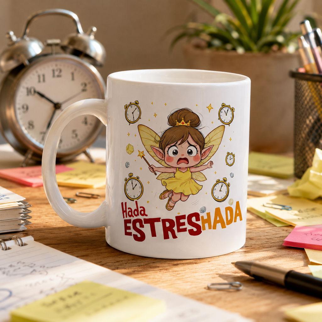 Taza personalizada Hada Estresada