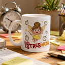 Taza personalizada Hada Estresada