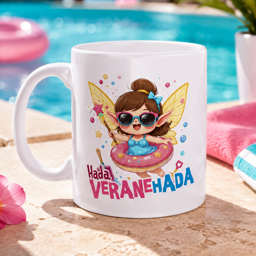 Taza personalizada Hada Veraneada