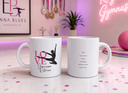 Taza personalizada rítmica LOVE gimnasia