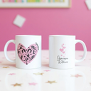 Taza personalizada rítmica Corazón Gimnasta