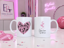 Taza personalizada rítmica Corazón Gimnasta