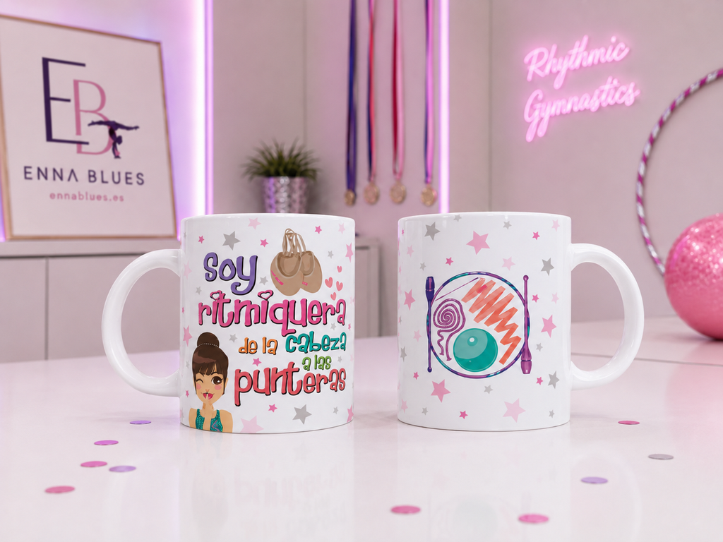 Taza personalizada rítmica Soy Ritmiquera