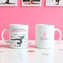 Taza personalizada rítmica beneficios té