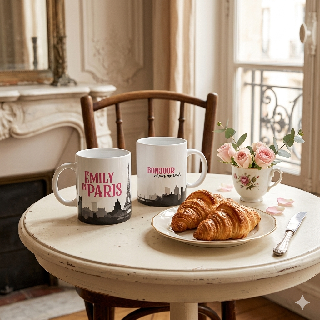 Taza personalizada Emily en París