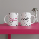 Taza inspirada Juego del Calamar