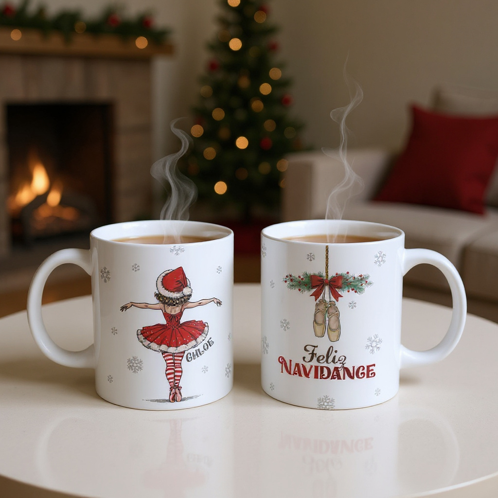 Taza Personalizada Navidance Navidad